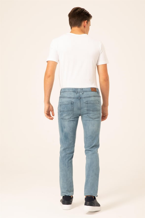 Parlement Mavi Slim Denim   Pantolon