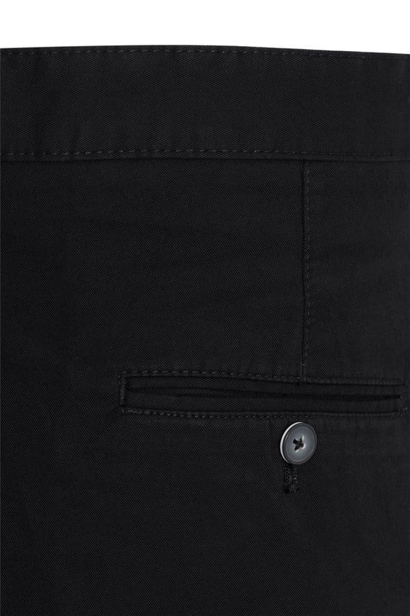 Siyah Regular Armürlü   Pantolon