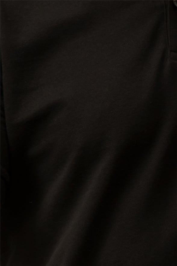 Siyah Regular Armürlü Polo Yaka  Tişört