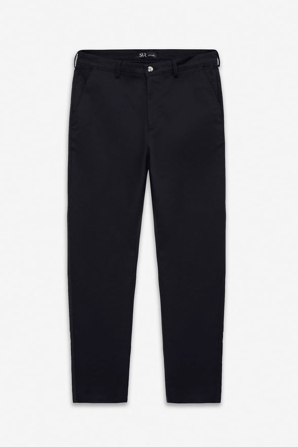 Siyah Regular Casual Pantolon