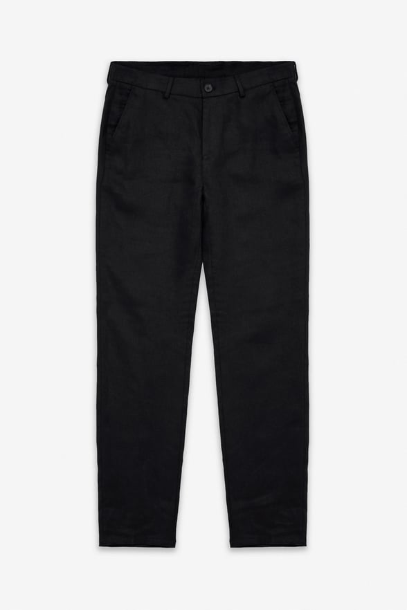 Siyah Regular Düz Normal Bel Standart Jogger Pantolon