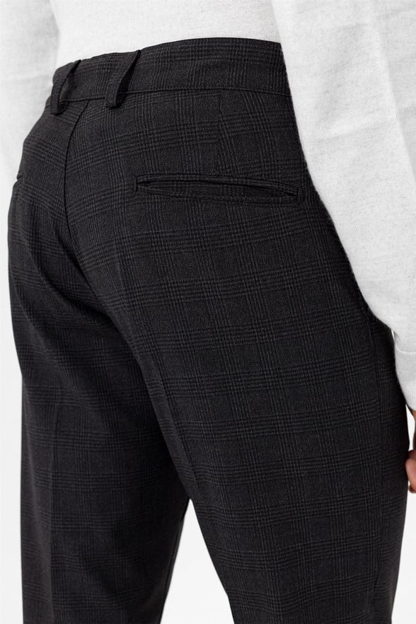 Siyah Slim Armürlü   Pantolon