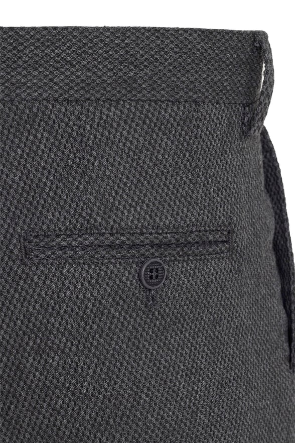 Siyah Slim Armürlü   Pantolon