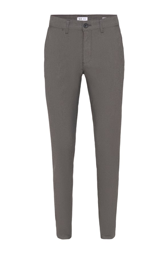 Siyah Slim Armürlü   Pantolon