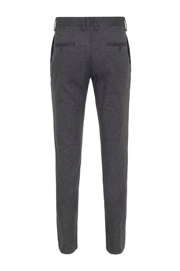 Siyah Slim Armürlü   Pantolon