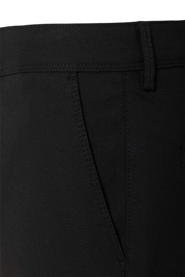 Siyah Slim Desenli Pantolon