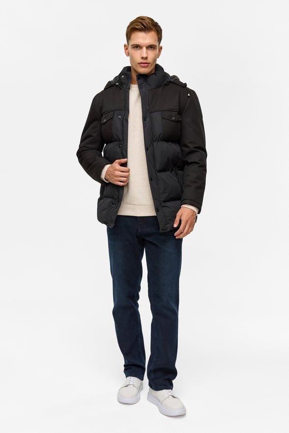 Siyah Slim Dolum Mont