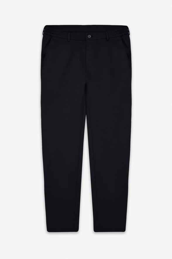 Siyah Slim Düz Jogger Pantolon
