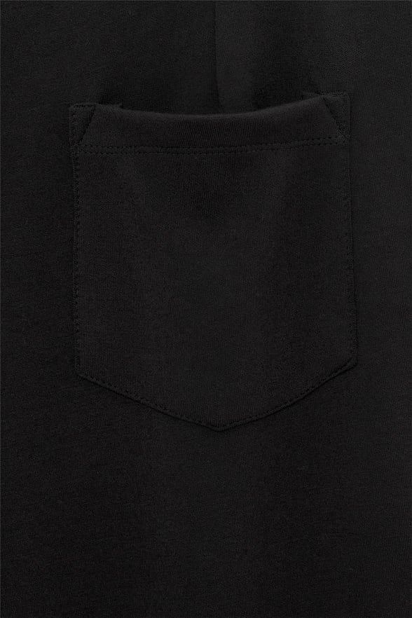 Siyah Slim Düz Jogger Pantolon