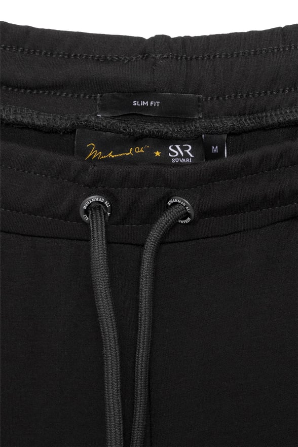 Siyah Slim Düz Jogger Pantolon