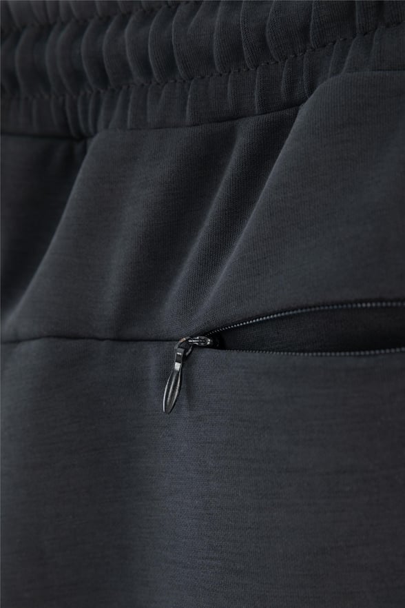 Siyah Slim Düz Jogger Pantolon