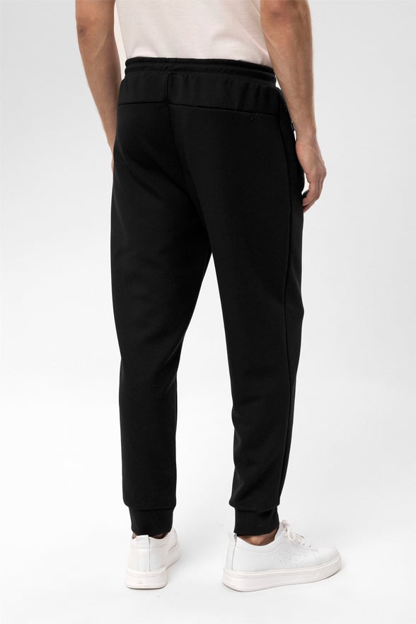 Siyah Slim Düz   Jogger Pantolon