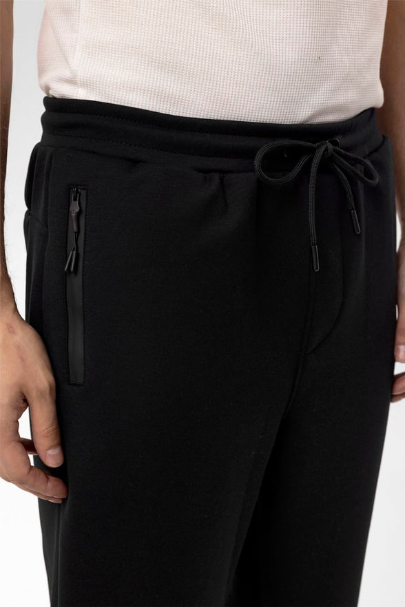 Siyah Slim Düz   Jogger Pantolon