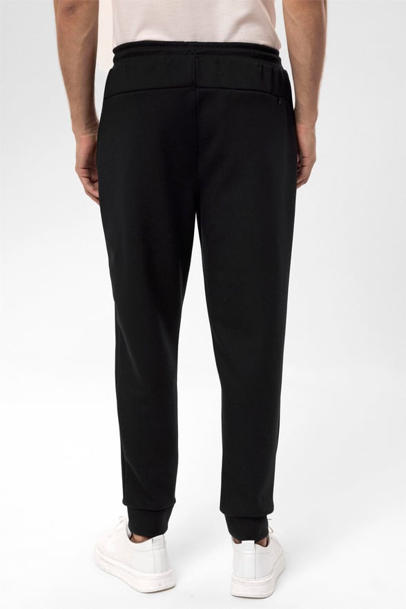 Siyah Slim Düz   Jogger Pantolon