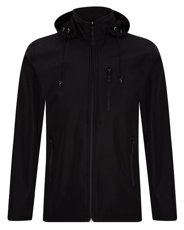Siyah Slim Düz   Mont