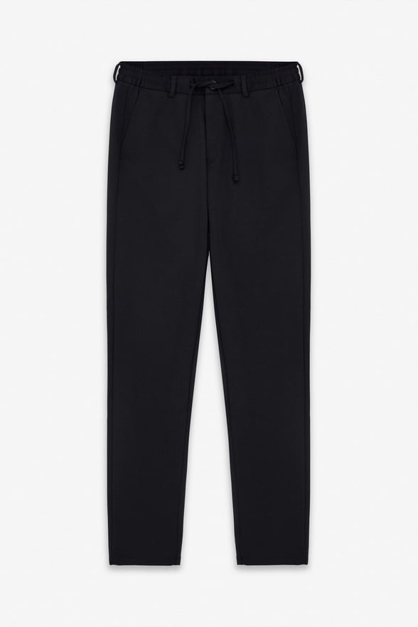Siyah Slim Jogger Pantolon