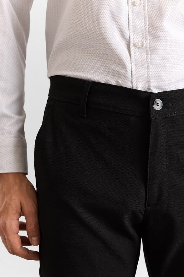 Siyah Slim Klasik Pantolon