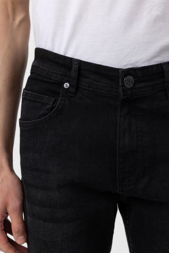 Siyah Süper Slim Düz Pantolon