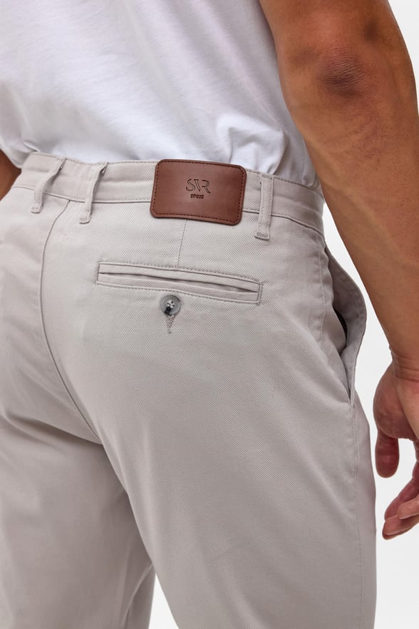 Taş Regular Armürlü Chino Pantolon