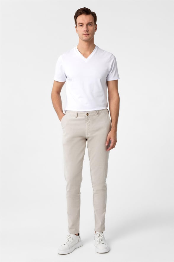 Taş Slim Armürlü Pantolon