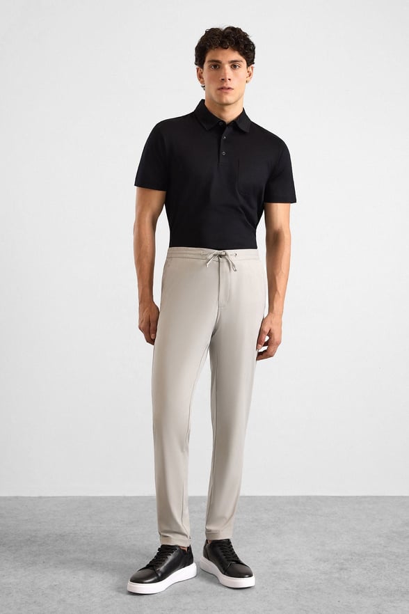 Taş Slim Düz Jogger Pantolon