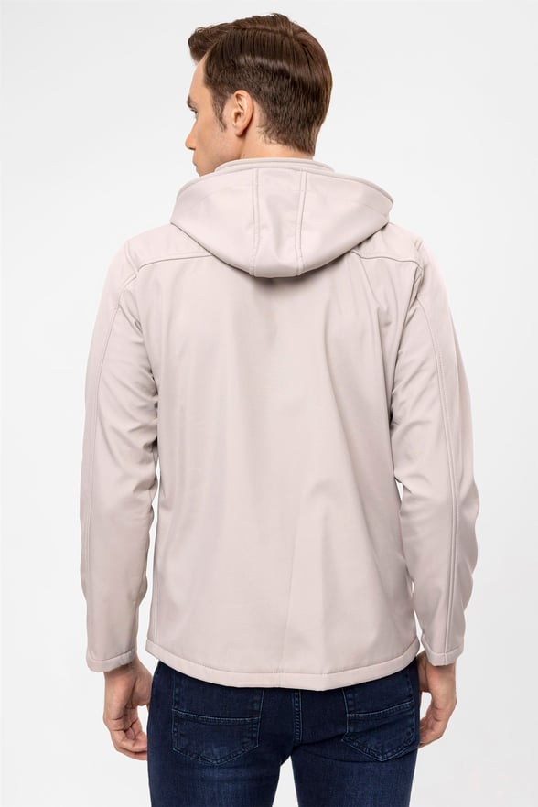 Taş  Slim Düz   Mont
