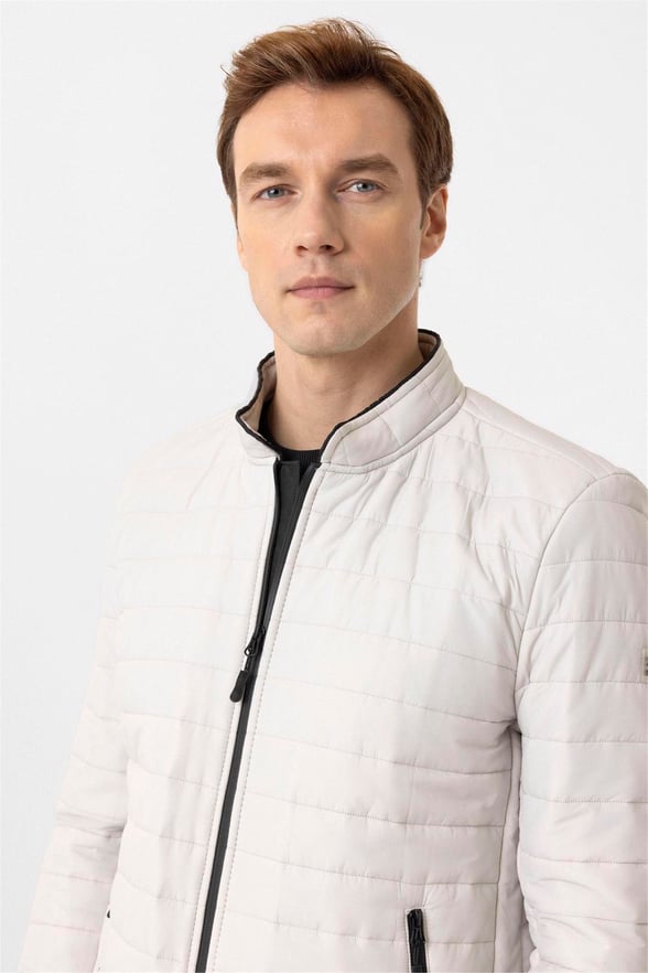 Taş Slim Kapitone Mont