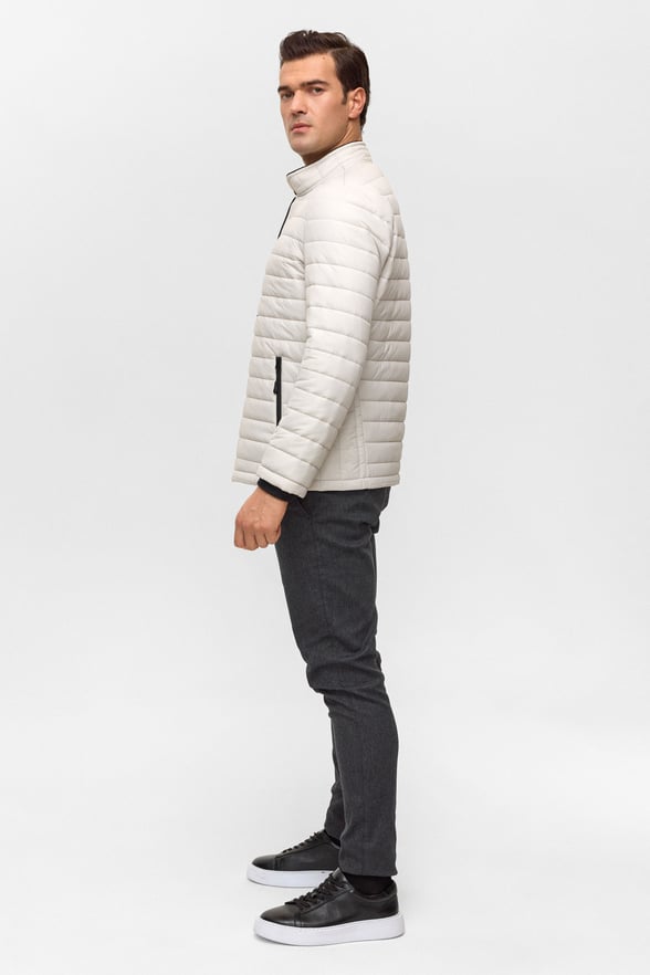 Taş Slim Kapitone Mont