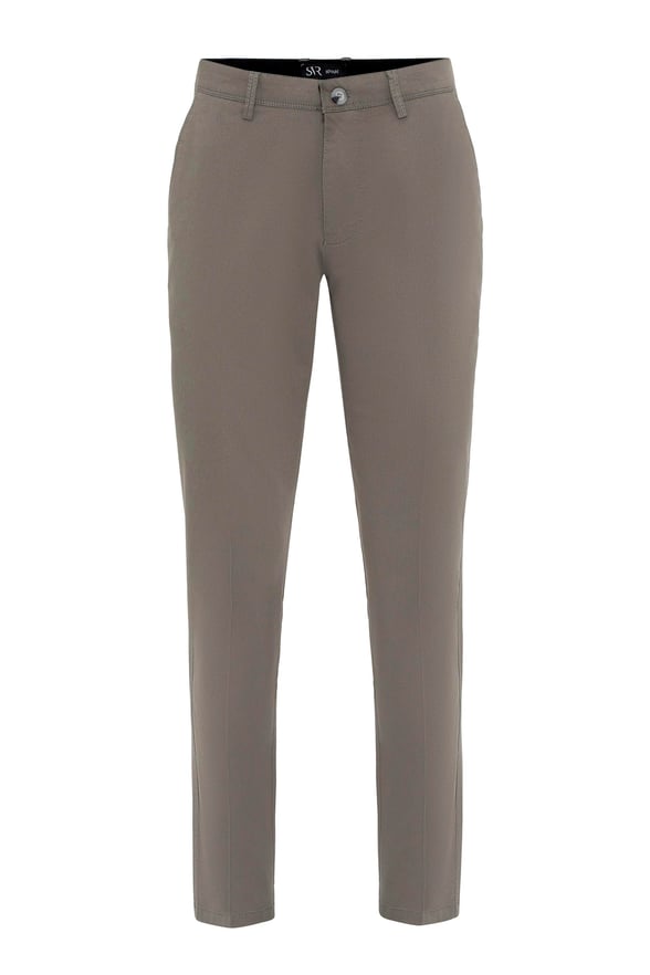YEŞİL HAKİ 4 Regular Armürlü Pantolon
