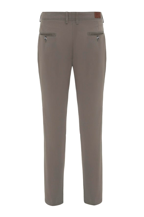YEŞİL HAKİ 4 Regular Armürlü Pantolon