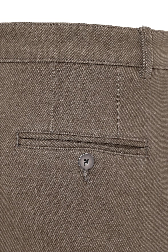 Açık Kahve Regular Armürlü   Pantolon