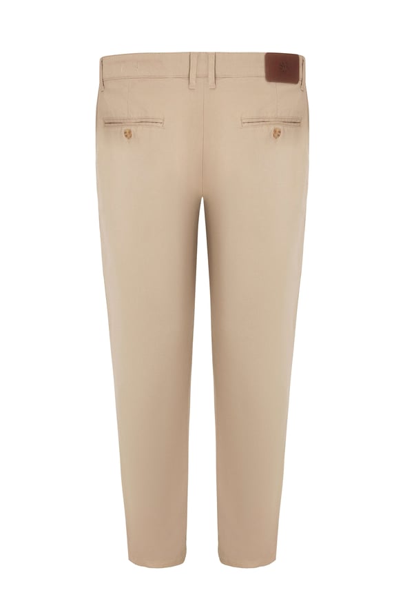 Bej Regular Casual Pantolon