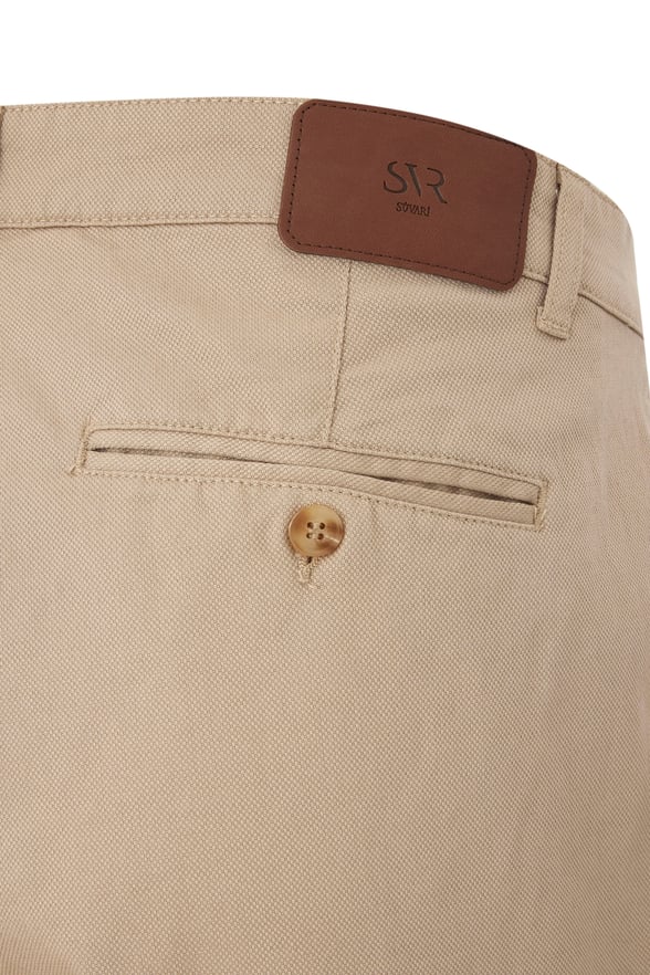 Bej Regular Casual Pantolon