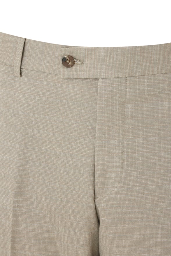 Bej Regular Klasik Pantolon