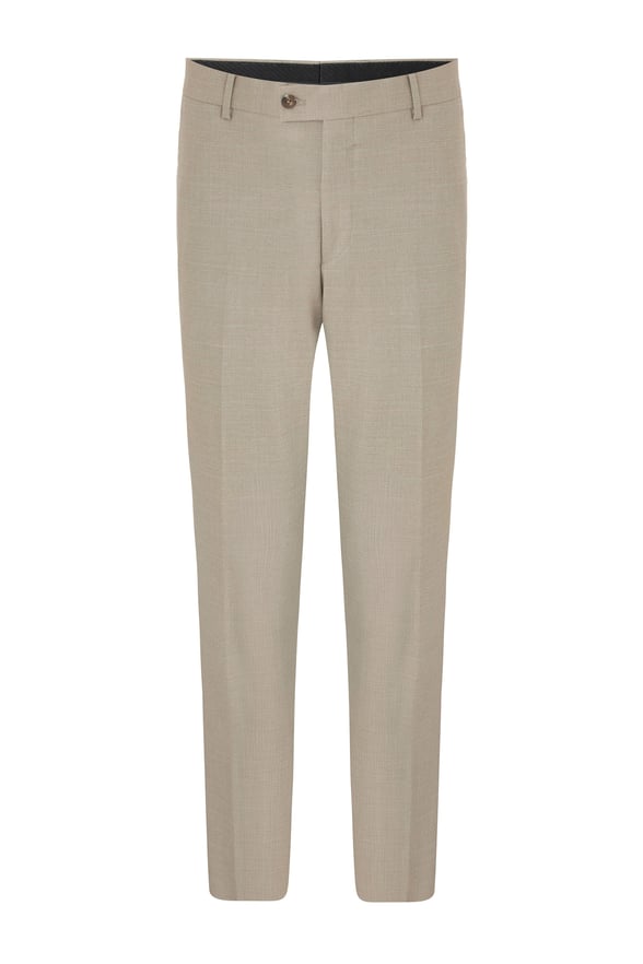 Bej Regular Klasik Pantolon