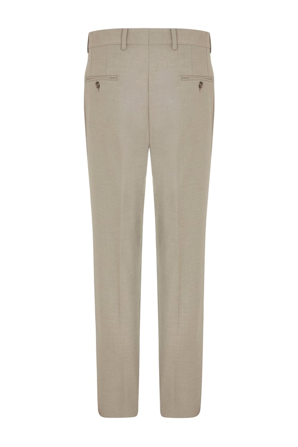 Bej Regular Klasik Pantolon