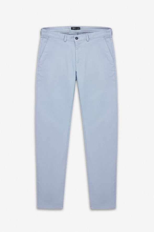 Buz Mavi Slim Casual Pantolon