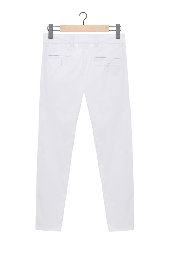 Gri Slim Armürlü Pantolon