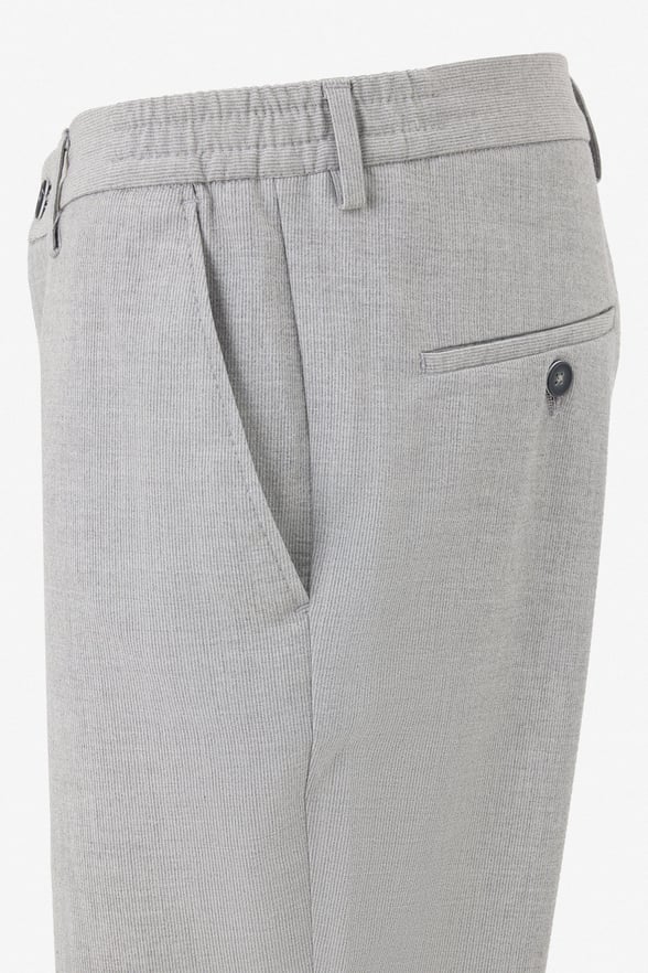 Gri Slim Düz Jogger Pantolon