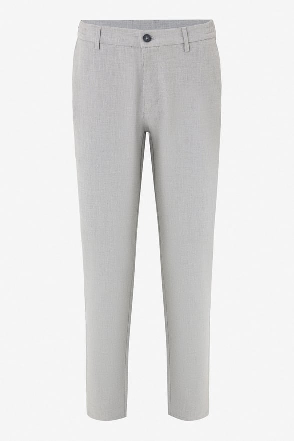 Gri Slim Düz Jogger Pantolon