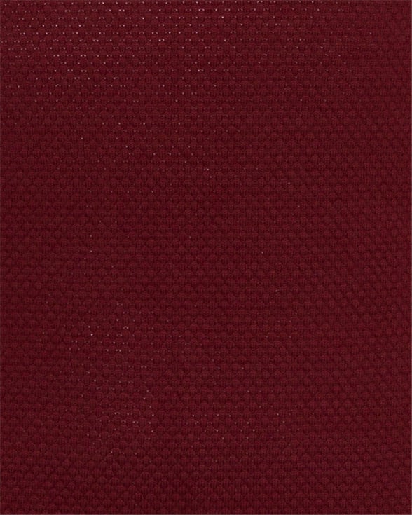 Koyu Bordo Regular Armürlü O Yaka  Triko
