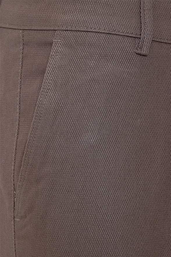 Koyu Kahve Regular Armürlü   Pantolon