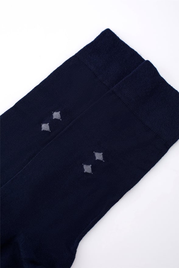 Lacivert Bambu Çorap