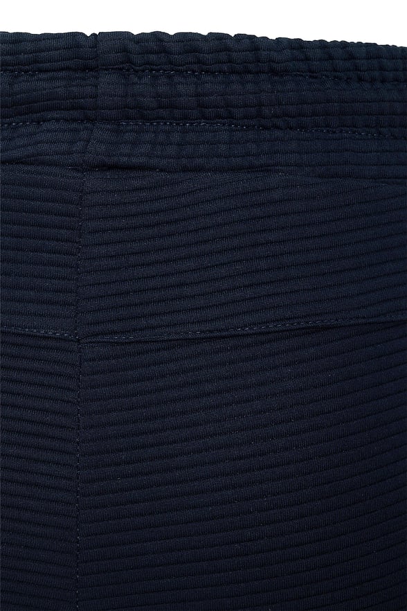Lacivert Regular Armürlü   Jogger Pantolon