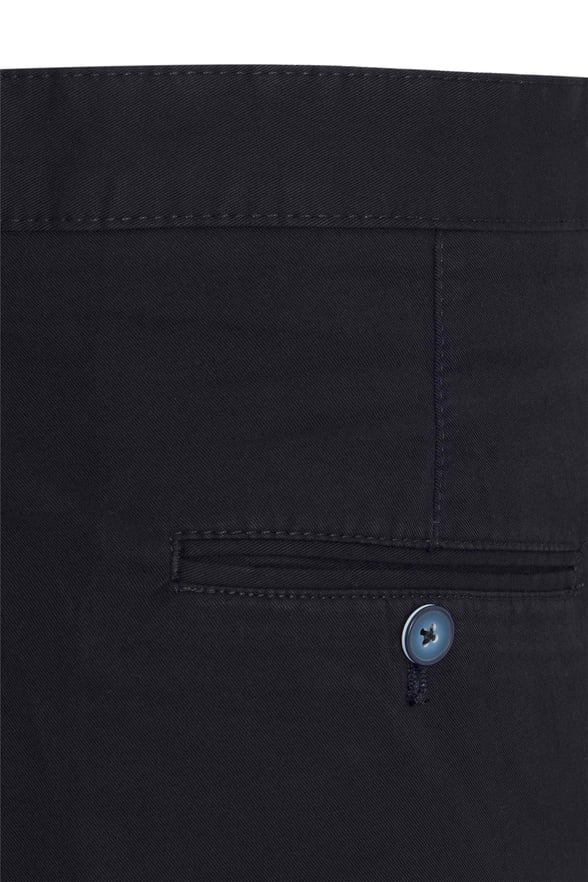 Lacivert Regular Armürlü   Pantolon