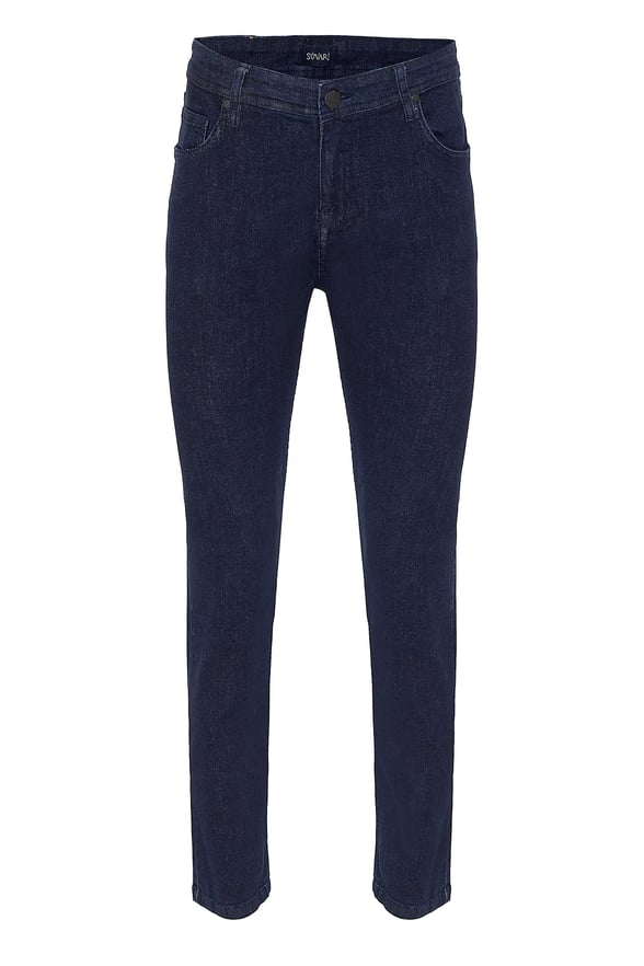 Lacivert Regular Denim   Pantolon