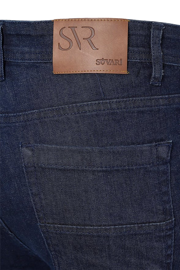 Lacivert Regular Denim   Pantolon