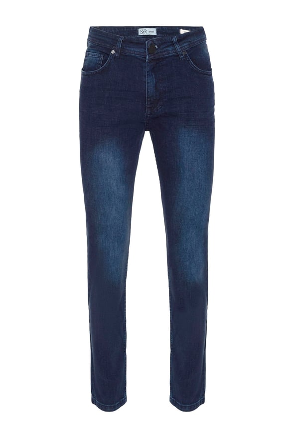 Lacivert Regular Denim   Pantolon