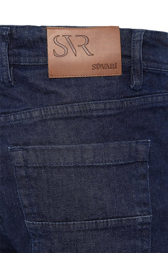 Lacivert Regular Denim   Pantolon