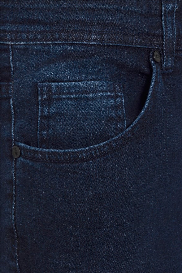 Lacivert Regular Denim   Pantolon